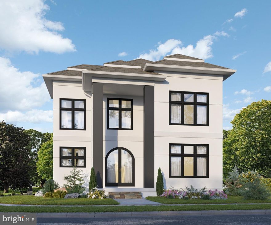 LYON PARK,  one of Arlington's Urban Villages, does it again with  Impressive Home Solution Groups, LLC  transforming  427 North Cleveland Street  into a European Modern designed home,  perfect for luxury  living.  THIS HOME IN UNDER CONSTRUCTION WITH DELIVERY APPROXIMATELY JUNE 2022. The Gourmet  kitchen boasts  an oversized island with seating, Quartz countertops, top of the line  stainless steel appliances, custom cabinetry, designer lighting and hardwood flooring .  Entry level office with en-suite full bathroom meets todays hybrid working needs or is perfect for use as a main floor bedroom.  The main level also offers  a large separate dining area as well as a spacious great room with the ambiance of a gas fireplace and custom millwork.   The  3-story  glass enclosed stairway is a  SPECTACULAR one-of-a -kind alluring architectural feature--so cool.  Thoughtful upper-level layout provides 3 en-suite bedrooms with custom detailing where it counts. Welcoming lower-level is outfitted with a spacious, yet cozy family-room, 5th en-suite bedroom, wet-bar and  gas fireplace.  Through the private garden is a coveted 2 -car detached  garage with private guest quarters above.  All this is in close proximity to Clarendon and all its amenities, including the Metro and bus service.  Estimated delivery--mid-year 2022.  Buyer modifications may still be made. HOME IS UNDER CONSTRUCTION..PHOTOS ARE OF OTHER PROPERTIES COMPLETED BY IMPRESSIVE HOME SOLUTION GROUPS, LLC TO show the quality of workmanship