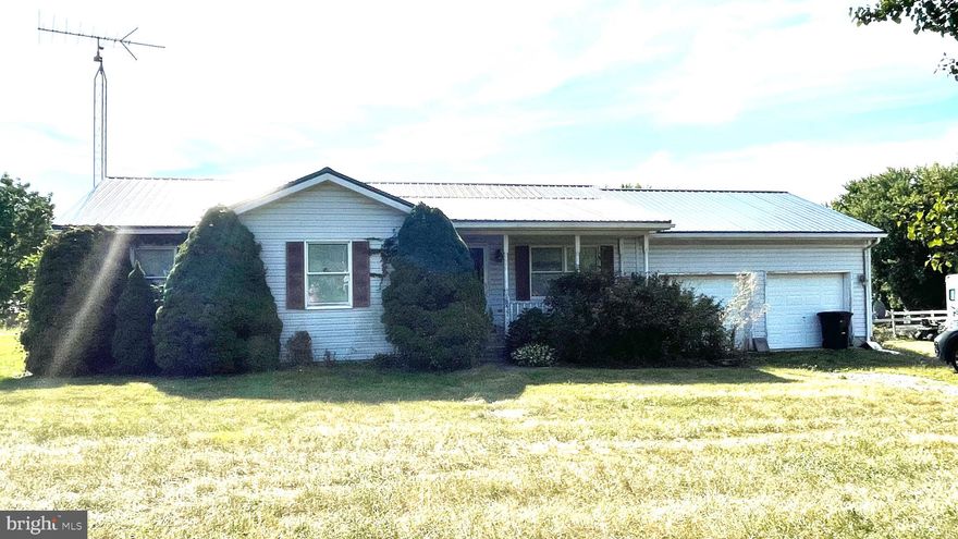 **Multiple offers/Highest and best due by 5pm on 9/1**

Calling all investors! This home is being sold "as is"
This 3 bedroom /2 bath rancher sits on 1 acre. This home has much potential and opportunity with the right work completed.