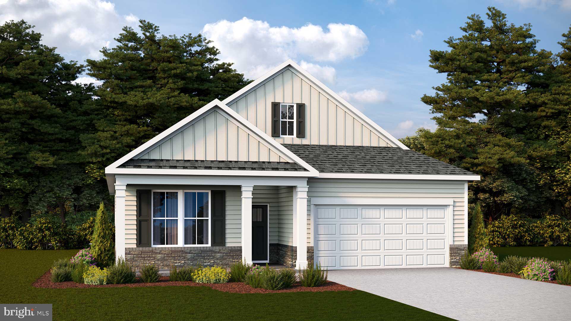 The Dover by D.R. Horton is a stunning new construction, ranch home plan featuring 1,958 square feet of living space on the main-level with 3 bedrooms, 2 bathrooms and a 2-car garage. A generous loft offers the perfect space for overnight guests, with an additional 754 square feet with a bedroom and full bathroom.
The foyer welcomes you in with two versatile bedrooms, sharing a well-appointed full bathroom. As you continue down the foyer, you’ll find a spacious office, coat closet, and laundry room. At the heart of the home is the kitchen, complete with ample counter space and a large, modern island overlooking the dining and family rooms. Across from the kitchen are the sliding glass doors that flood the living area with natural light and lead to a cozy covered porch – ideal for relaxing evenings or hosting friends.
Off the family room sits the owner’s suite. A true retreat, the owner’s suite features a spacious bathroom and huge walk-in closet that has a door connecting to the laundry room – making this chore a breeze!
This home is designed to meet the needs of today’s active adult homebuyers while being situated in the serene neighborhood of Willow Run full of sought-after amenities such as pool, clubhouse, and pickleball courts. Don’t miss the opportunity to make this stunning new home yours this fall!
*Photos, 3D tours, and videos are representative of plan only and may vary as built.*