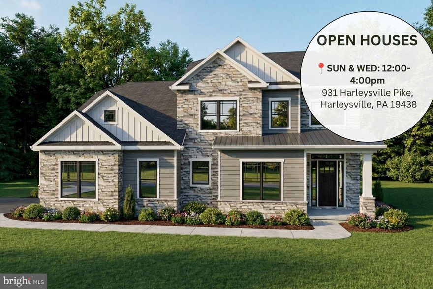 You’re invited to tour one of our floorplans we’ll be offering at Eddy Homes newest community BRONSON ESTATES.. one + acre homesites in Collegeville. Nestled in the heart of Collegeville, Bronson Estates offers an exclusive enclave of luxury homesites on 1-acre lots, thoughtfully designed for those who value space, privacy, and elegance.

Surrounded by lush natural beauty yet just minutes from shopping, dining, and top-ranked schools, this community perfectly blends tranquility with convenience. Whether enjoying a quiet evening on your expansive property, a stroll through nearby parks, or an outing to Providence Town Center, Bronson Estates places you at the center of it all. With timeless architecture, spacious floorplans, and the prestige of a limited collection of homes, Bronson Estates is where refined living and everyday ease come together

Welcome home to the Monteverdi! Enter the extraordinary two-story foyer and be welcomed by natural light beaming onto a grand staircase. The airy two-story great room will be perfect for hosting parties! Enjoy the open concept and ease of entertaining with a high-end gourmet kitchen and breakfast room. Escape to your first-floor owner’s suite for some R&R and enjoy your luxury bathroom with dual walk-in closets. The spacious first floor has all the amenities of main level living including laundry conveniently located off the mudroom. Upstairs guests will retreat to two guest bedrooms each with a walk-in closet and a full bathroom. Add more space and finish the basement with additional bedrooms or that wet bar you have been dreaming of!