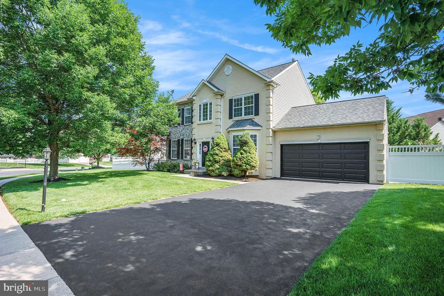 Enjoy this tastefully designed and well maintained 4 bedroom home nestled on a beautiful lot with a two-car garage and in-ground pool! This home features a gourmet kitchen complete with breakfast nook and exit to the fenced in rear yard with a patio and pool! Other highlights include the spacious home office, living room with gas fireplace, and a primary bedroom featuring two walk-in closets and full bathroom! Not to mention a generously sized finished basement, newer roof, and laundry room. All of this and a stellar location just minutes to major roadways, public transportation, shopping, and neighborhood park!