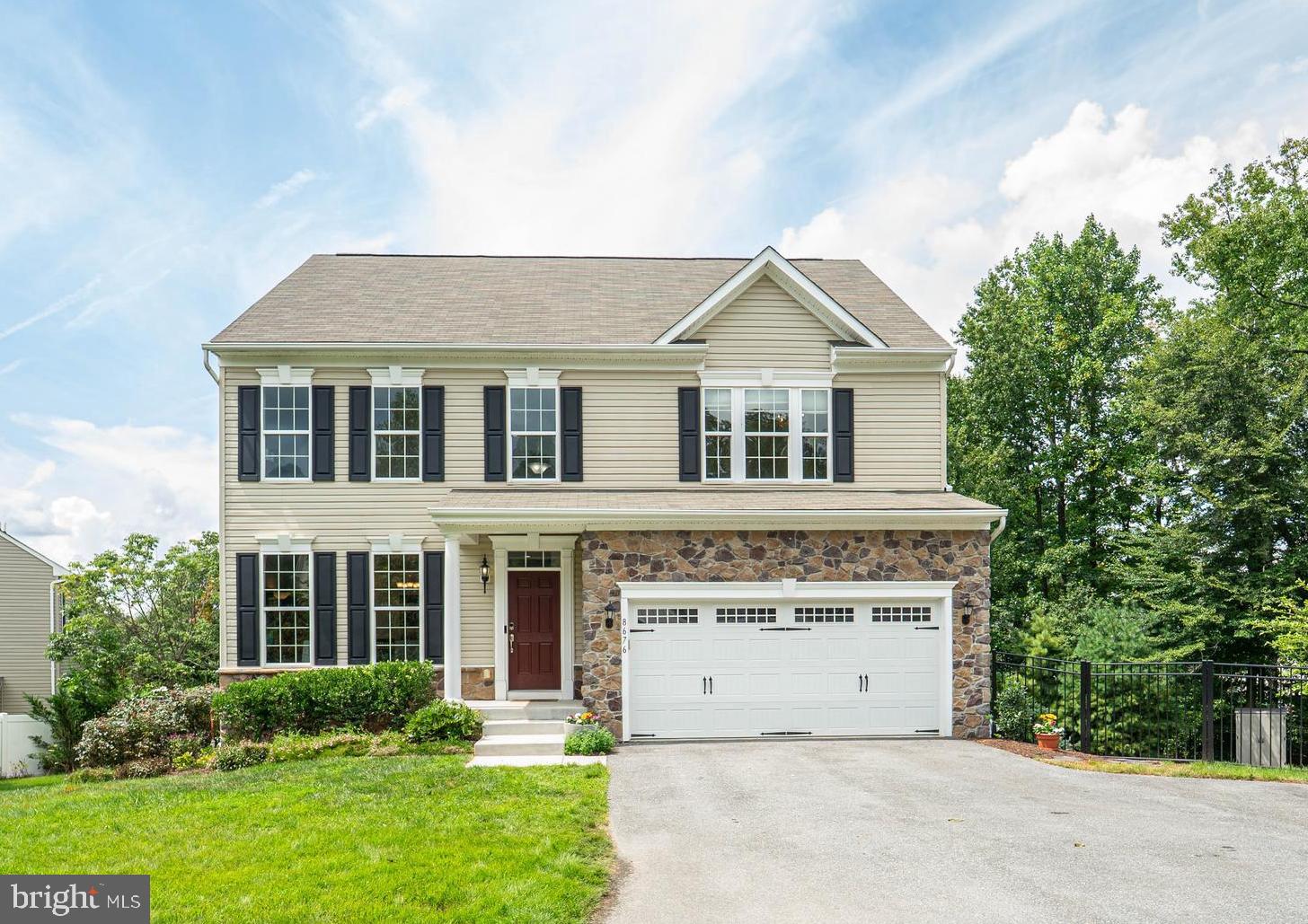 Welcome to this stunning and impeccably maintained home, where thoughtful design and high-end finishes meet comfort and functionality at every turn. Set on a private, fully fenced lot with a new black aluminum picket fence, this home offers the perfect blend of elegance and everyday ease.
The main level features 9-foot ceilings, new neutral paint and rich hardwood floors throughout. A welcoming open foyer flows into a formal living room, play area or flex space. The bright dining room, with a charming bay window, sets the stage for memorable gatherings. The chef’s kitchen is a true highlight, boasting Alaska White granite countertops, double ovens, a gas cooktop, pull-out cabinets and a large island. Pocket doors to the main level half bath and mudroom with direct access to the garage offers privacy and convenience of separation. Just off the kitchen, enjoy the expansive wraparound Trex deck with full PVC plastic construction and stairs leading to the yard—ideal for outdoor entertaining. The family room extension offers a peaceful retreat with a stunning stone gas fireplace and a blower for added warmth. The home also features a high-efficiency HVAC system, ensuring year-round comfort and energy savings.
Upstairs, the spacious primary suite includes an oversized walk-in closet and a spa-inspired en-suite bath with double sinks, a soaking tub, a separate stall shower, a private toilet room, and a linen closet. Three additional generously sized bedrooms share a beautifully updated hall bath. A dedicated laundry room with ample storage and a brand-new washer adds convenience.
The walk-out basement adds stylish and versatile living space, featuring sound-dampening construction, a sleek kitchenette, full bath, large recreation area, and an impressive fifth bedroom with two windows and a walk-in closet. Whether for guests, extended family, or a private retreat, this level offers comfort, flexibility, and enhanced privacy.
Outside, enjoy a level backyard with a cedar playset and three gated entrances for added accessibility. A 2-car front-entry garage adds everyday functionality. Additional upgrade includes a sump pump, combined with four dry wells to enhance water management. This home combines timeless style with practical enhancements, don’t miss your opportunity to make it yours!
