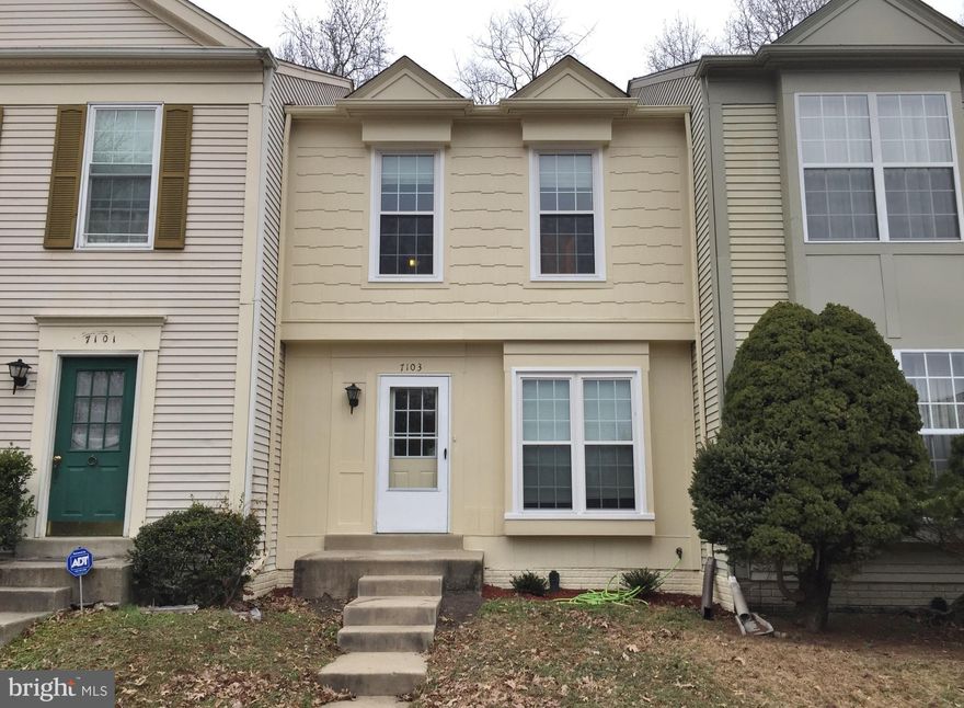 Sellers has remodeled this 3 lvl TH.  Everything is ready for you to move your furniture in!!  Painting has just been completed. Kitchen was completely redone only a year ago.  HVAC is 1 year old.  Windows are 2 years old.  You will love our private fenced in backyard that has a view of trees. We are a heart beat away from Fort Belvoir, Huntington Metro and National Harbor.