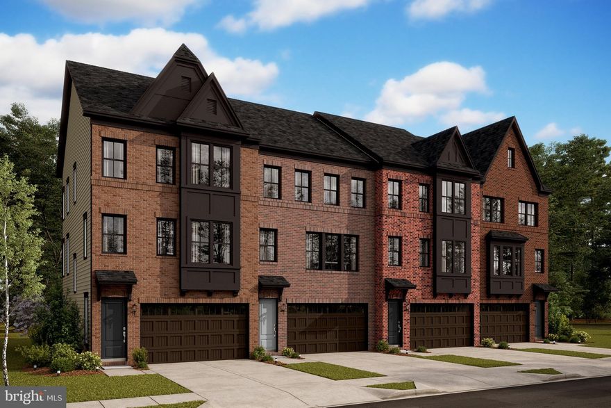 NEW YEAR -- NEW HOME!  This four-story townhome with two-car garage and rec room with half bath on main level.  Upper level 1 includes a great room and large ultra contemporary gourmet kitchen with  a  pantry, an oversized island with pendants above, stainless steel appliances and upgrade cabinets and quartz countertops with adjoining dining area.  Upper level 2 includes three bedrooms.  Primary bedroom has ultra en-suite bath with large shower & rain shower, upgrade cabinets on double vanity, upgrade ceramic tile & vanities with quartz countertops, plus large walk-in closet.  Bedroom #2 includes a walk in closet.  Plus bedroom level laundry room and second full bath.  Top floor includes a spacious loft area with wet bar that includes upgrade cabinets & quartz countertop, a half bath and access to the roof top balcony that is perfect for star-gazing or fun-filled barbeque activities. ***North Hill is a community of contemporary new townhomes in Alexandria, VA. The sought-after location is 4 miles from Old Town Alexandria and 11 miles from DC adding to the appeal of this affordable new neighborhood, featuring a wide selection of townhome floorplans.  You will find your home here!  PHOTOS/RENDERINGS REPRESENTATIVE ONLY AND MAY SHOW OPTIONS OR DECORATOR ENHANCEMENTS.*****Ask about special promotion that may be available for qualified buyers - subject to terms*****