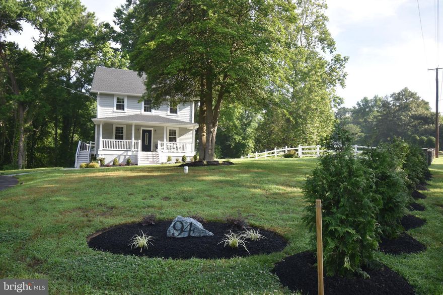 This custom re-designed home features modern living with thoughtful preservation of historic charm. Listed in the National Register of Historic Places this property is located in the Owensville Historic District and was originally constructed as a combination telephone exchange/residence.  It recently underwent a major renovation and accommodates those who appreciate historic architecture yet also enjoy modern conveniences. A welcoming front porch gives way to an open and inviting floorplan.  Many original features set the stage for a bygone era with high ceilings, ornate wood trim, rich refreshed hardwood floors and decorative molding throughout.  The first floor boasts a study, living room, dining area and luxurious kitchen with high end appliances, cabinetry and granite. The primary bedroom features barn doors and the original claw foot tub highlights the stunning primary bathroom.  A second beautiful bathroom services two additional bedrooms.  A loft provides space for casual entertaining or could be used as a 4th bedroom.  Abundant storage space is available in the lower level. All major components to include roof, siding, insulation, windows, plumbing, electric, well, septic, dual zone HVAC systems are brand new.  Also new is a massive 500 square foot deck overlooking the private backyard and pastoral grounds.  If you are seeking a new “old” house this is the property for you!