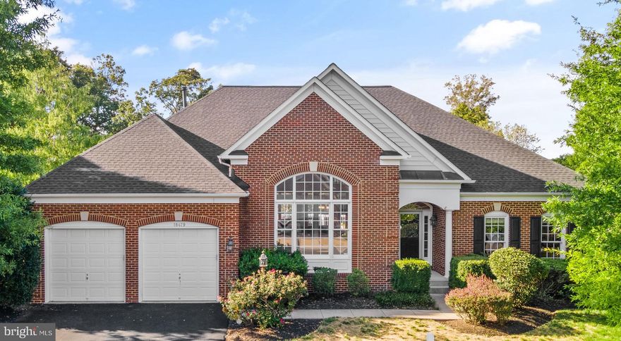 RARELY available in Leesburg....PRIMARY bedroom and bathroom on MAIN LEVEL - that's right: This ranch/rambler style  OPEN floor plan with cathedral /vaulted ceilings is naturally light filled with large windows, nearly 4,800 total square feet of finished living space on main and lower level  in Spring Lakes community - original owner** MAIN LEVEL: has 2 additional LARGE bedrooms and Full Bath  Laundry Room (newer washer/dryer) on main level right off the gourmet kitchen that features granite counter tops, stainless steel appliances, cooktop* Office with French glass doors*Formal Living Room with tray ceiling and a wall of windows*Massive Family room right off the kitchen with a wall of windows with  gas fireplace and French doors leading to Trex deck and views of trees/common area* Formal Dining room with columns and crown-molding*The Lower Level with a WALK-OUT has a HUGE great room/ recreation area &  4th bedroom, Full Bathroom*Large wet bar area with full size fridge, dishwasher.  Ample storage room and bonus room to be an additional office or exercise room. This property has it all: Irrigation system, new roof.  3 natural gas fireplaces, large Trex deck**  A must see! NEW CARPET and FRESHLY PAINTED in August 2024!!! Beautifully situated on a .29/acre lot that backs to common area of trees! Professional photos later this week.