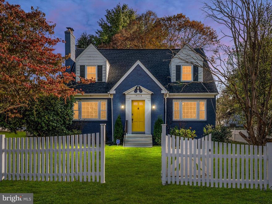 Nestled on a corner lot in the charming Marlboro Heights neighborhood, this delightful 4 bedroom 2  bathroom Cape Cod-style home, renovated in 2021, offers a perfect blend of classic charm and modern convenience. With over 2000 square feet of thoughtfully designed living space, this residence is ready to welcome you home. Step inside to discover a warm fireplace and inviting interior featuring stunning hardwood floors that flow seamlessly throughout. The heart of the home is the spacious kitchen, making it an ideal space for gatherings and everyday living. The kitchen is equipped with modern stainless steel appliances, a built-in microwave, dishwasher, and gas range, ensuring that meal preparation is a breeze. A cozy breakfast area invites you to enjoy your morning coffee while soaking in the natural light. This home boasts an entry-level bedroom, providing flexibility for guests or a home office. A few other updates include a newer roof, interior doors and a renovated bathroom. The recently updated basement offers additional living space and features daylight windows, creating a bright and airy atmosphere. With a connecting stairway and outside entrance, this area can easily be transformed to suit your needs. The exterior of the property is equally impressive, situated on a generous corner lot of 0.24 acres, picket and privacy fencing and a variety of fruit trees. The level yard features both rear and side yards, perfect for outdoor activities or gardening. An shed provides ample storage for tools and equipment, ensuring your outdoor space remains tidy and organized. Enjoy evenings on the charming porch, where you can unwind and take in the peaceful surroundings. Parking is a breeze with a spacious driveway accommodating up to four vehicles, along with additional on-street parking options. The home is conveniently located near local amenities, making it easy to access shopping, dining, and recreational opportunities. This property is not just a house; it's a place where memories are made. With its excellent condition, modern updates, and inviting features, this home is ready for you to create your own story. Don't miss the opportunity to make this lovely residence your own!