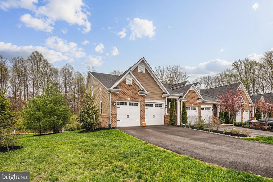 Drop dead gorgeous end unit villa in dynamite location**Beautifully located at the end of the cul-de-sac and backing to dense woods**Extended rear custom deck with stairs to ground level stone patio and seating wall**Main level primary bedroom & bath**Huge open concept main level**Gourmet kitchen with large island, stainless appliances & granite countertops**Gleaming hardwood floors on main level, stairs to upper level & loft area**3 bedrooms on the upper level (2 + den/office), loft and amazing storage**Completely finished walkout lower level with rec room, full bath and storage galore**This property is the best of the best**Come see it today and don't miss the opportunity to make it yours! (Agents:  please see agent comments)