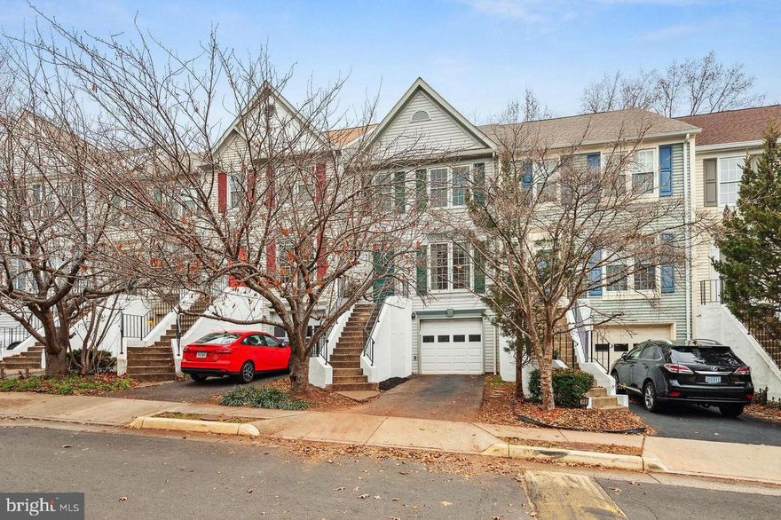 Welcome to 5907 Baron Kent Lane in Centreville. This 3 bedroom, 2.5 bathroom townhome is just mere seconds off Rt. 66 and 29 and minutes from Rt. 28. The main level has floor to ceiling windows which bring in a ton of natural light during the day. The kitchen is equipped with stainless steel appliances and granite countertops with an eat-in area and an island in the center. The oversized deck is right off the back of the house, which backs to trees and woods, where you will find the Rocky Run creek. The upper level is where you will find the 3 bedrooms. The primary bedroom includes a walk-in closet and ensuite bathroom. There are two additional bedrooms, equally sized with each other, that share the other full bathroom. The entire upper level has vaulted ceilings. The lower level includes a versatile space that can be used for whatever you desire. The washer/dryer is located on this level, as well as an additional storage room, the garage, and a walk-out patio. Recent upgrades include: Roof replaced in September 2022 All new windows installed in 2022 Garage door replaced Aluminum trim replaced Fresh paint throughout the house, new vinyl floor throught out the main and second level.  HOA fee includes: Community pool membership Access to tennis courts in neighborhood, as well as new pickle ball court Trash & recycle pick up Neighborhood is zoned for Deer Park Elementary School The neighborhood has scenic walking paths, and is also walkable (less than a mile each way) to the closest shopping center, which has a Giant grocery store, local restaurants, Starbucks, a yoga studio, etc.