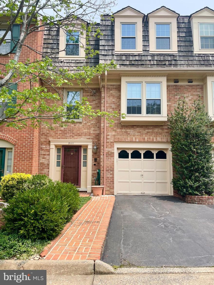 Beautifully updated townhome in Seminary Park, Alexandria VA! 3 bedrooms, 2 full & 2 half bathrooms, 3 levels, custom updated kitchen and bathrooms,  a hardscape private back patio area + 1 car garage and driveway.   Smart updates throughout make this custom home perfect for you!  Fabulous completely updated kitchen with ample counter space, granite counters, stainless steel appliances, solid-front cabinet doors, and a stacked washer/dryer laundry closet make this an entertainer's dream kitchen. Stunning remodeled primary bathroom features walk-in shower with separate double sink area in sophisticated white & grey color story! Primary bedroom also has a walk-in closet through bathroom. All 3 bedrooms on upper level each with large closets; carpeting on upper level, wood floors on main level,  LVT plank flooring on entry level.  Recreation Room on lower entry level with masonry fireplace (decor only), built-in shelving, and French Doors that brings you out to a beautifully hardscaped private back yard.  Pull down attic access and extra cabinets in the garage means plenty of storage options here.   Location cannot be beat with direct access to Seminary Road, Beauregard Rd,  I-395, and other main commuter routes, and and a few short miles to King Street, Quaker Lane, Duke Street, and Braddock Rd,. If you love ethnic foods this is the town to live in! Some of the best award-winning NoVA restaurants are within 2 miles; and you're just about a 60 minute drive to many of the wineries in the area. Approx. 6 miles to Old Town Alexandria, approx. 10 miles to DC, and approx. 15 miles to National Harbor, Fort Belvoir, Tysons Corner, and Reagan National Airport. Photos, floor plan, MLS disclosures available soon online via MLS Listing. Property lease available starting 09/01/2023, Lease min. 24 months - 36 months w/option to renew after 36 months; min. annual combined household income of $160,000/year to qualify, and max. 3 combined incomes to qualify; Max. capacity is 4 humans; maximum 2 cars. Applications processed through Command Properties.   Property to be professionally managed.    Rent includes trash & snow removal; tenant pays for all utilities and cable/Wi-Fi (Comcast or Cox; no Verizon or Fios available at this time); No Pets; No Smoking whatsoever permitted.    Landlord reserves the right set an application deadline and has final decision on any application. Book all showings online; all showings done by appointment or contact co-listing agent for showing appointment. Listing agent lives in the neighborhood and can speak to the many area amenities. Don't wait - this home won't last long!