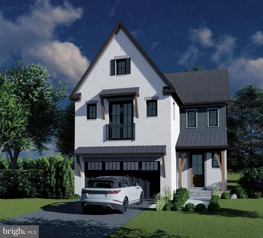 Stunning custom home by renowned 6th generation developer Wormald/American Signature Properties. Elevating new construction to new heights with high-end finishes, thoughtful design and floor plan, and an unmatched track record of construction in the Northern Virginia region - not to mention an industry leading warranty. Delivering in Spring of 2026, this 4,538sf five-bedroom, four full bathroom and one half bathroom home includes a two-car garage! Set apart from other new construction homes, this attractive home features gorgeous brick front detailing and Hardie plank siding, and an inviting front porch. Gleaming hardwood floors will continue through the entire main level and shine in abundant natural light from large windows throughout the open concept floor plan. Main level will feature a gourmet chef’s kitchen complete with professional grade appliances, and a large island overlooking the great room. Great room is anchored around a gas fireplace and has sliding glass doors leading to the rear deck. Main level also includes a breakfast nook, food pantry, office/study, mudroom with cubbies, coat closet and a large formal dining room. Upper level boasts four large bedrooms, including an enviable owner’s retreat, complete with spa-inspired ensuite bathroom featuring double vanity, soaking tub, frameless glass shower enclosure and private water closet. Guest bedrooms are spacious, complete with walk-in closets and large windows. A secondary/princess suite features an en-suite private bathroom, and the third and fourth bedrooms share Jack/Jill style bathroom with private washroom setup. Bedroom level laundry and a large linen closet complete the upper level. Lower level includes a huge recreation room with a wet bar, perfect for entertaining. Additionally, the lower level has the fifth bedroom which is complete with the fourth full bathroom. Abundant storage space, utility and mechanical space, storage under the stairs, and a private office round out the lower level. Flat, grassy backyard and entire home will be professionally landscaped! Supreme location within the most convenient neighborhood throughout the entire D.M.V. – Zero stoplights to Washington D.C., close to Metro, schools, shopping, dining and grocery stores including Whole Foods. Easy access to the Pentagon, Amazon’s new National Landing HQ2 Headquarters, Virginia Tech Innovation Campus, proximity to I-395 and much more! CALL LISTING AGENT TODAY!