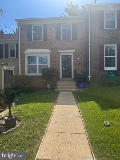 Townhouse For Sale - 5416 Morning Glory Court<br/> Howard County, Columbia, MD 21044