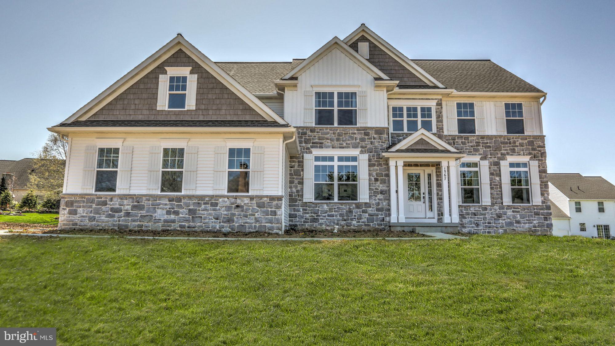 The Avondale by Garman Builders is a 3086 square foot 4 bedroom, 2.5 bath home.  The first floor features and 2 story foyer, formal dining room, study, gourmet kitchen/breakfast area, family room, drop zone, walk in pantry, powder room and laundry room.  The second floor features a spacious master suite with a very large walk in closet with natural light.  The master bath features a soaking tub, glass and tile shower and double vanity.  Settlement to be scheduled 4/22/22 or after.