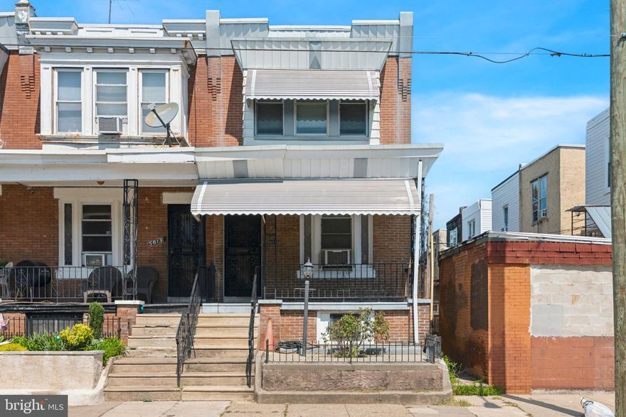 MAJOR PRICE REDUCTION; DON'T MISS THIS OPPORTUNITY.  To own this charming end of row home in the Southwest section of West Philadelphia is sure to please! New flooring throughout! Brand New Kitchen and appliances! Freshly Painted!  New Hall bath with ceramic tile walk in shower. The open floor plan from the living room thru the kitchen areas make it an ideal atmosphere for family gatherings and social events. Second floor boasts of 3-bedrooms and full bathroom with a window allowing plenty of natural sunlight. Finished basement.  Front porch.   Conveniently located near the public transportation, it provides easy access to shopping, schools, the University of Pennsylvania area (schools and hospitals) as well as Upper Darby.  Also, walking distances to parks, restaurants, and other neighborhood sights to see. Listing agent has ownership interest in the property.