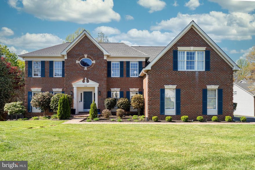Welcome to 1518 Thurber Street - A stately, brick-front home, built by Toll Brothers and situated on a pristine corner-lot in Herndon’s Ridgegate Woods neighborhood! With almost 5800 sqft, 5 upper-level bedrooms, two staircases from the main to upper level and a rare 3-car garage, this home offers an abundance of space for practical, everyday use. The entry foyer is flanked on each side by a formal living room and an elegant dining room, creating an inspiring first impression. Continue through to the palatial two-story family room that’s perfect for movie nights or entertaining guests. The wood-burning, brick-fireplace makes for a great focal point around the holidays and colder months. An office directly off the family room is perfect for those who work remotely or want to have a dedicated office or area for schoolwork. The kitchen features beautiful white cabinetry, a center island with gas-cooktop and industrial ceiling-mounted hood vent, a Moen Touchless Smart-Faucet and an eat-in area that leads to the large composite deck - perfect for summer cookouts overlooking the private, fenced-in backyard. A mud/Laundry room off the garage makes for a convenient place leave your coats and bags. A stylishly renovated half-bath completes the main level. The upper-level features the primary suite with a beautiful en-suite bathroom and a large, walk-in closet. On the opposite end of the upper-level is a large secondary owner’s suite (only a few homes in the community chose to add this during construction), perfect for guests or anyone needing more space than a traditional sized bedroom. This suite shares a Jack-and-Jill bathroom with the third upper-level guest bedroom (could also make for an upper-level office). The fourth and fifth guest bedrooms, connected by another Jack-and-Jill bathroom complete the upper level. The walk-out basement is perfect for entertaining and features a pool table, bar, bump-out nook that’s a perfect spot for a sectional and TV or projector, a full bathroom and two private rooms that could be used as great flex-spaces for a gym, game room, etc. Take your evening cocktail or wine outside to the lower-level patio and firepit and enjoy conversations with guests or watching the game on your outdoor TV. Recent updates include, but are not limited to: Roof/6-Inch Gutters (2020), Fence (2021), all 3 garage doors replaced (2022), Deck re-planking with composite boards (2024), Dishwasher (2025), Washer/Dryer (2025), Interior of home painted (2026) and much more! The home’s location is incredibly convenient, just minutes from downtown Herndon, Reston Town Center, Dulles International Airport, the W&OD Trail, multiple major thoroughfares, metro stations and hospitals. Come see for yourself all this stunning home and amazing neighborhood have to offer!