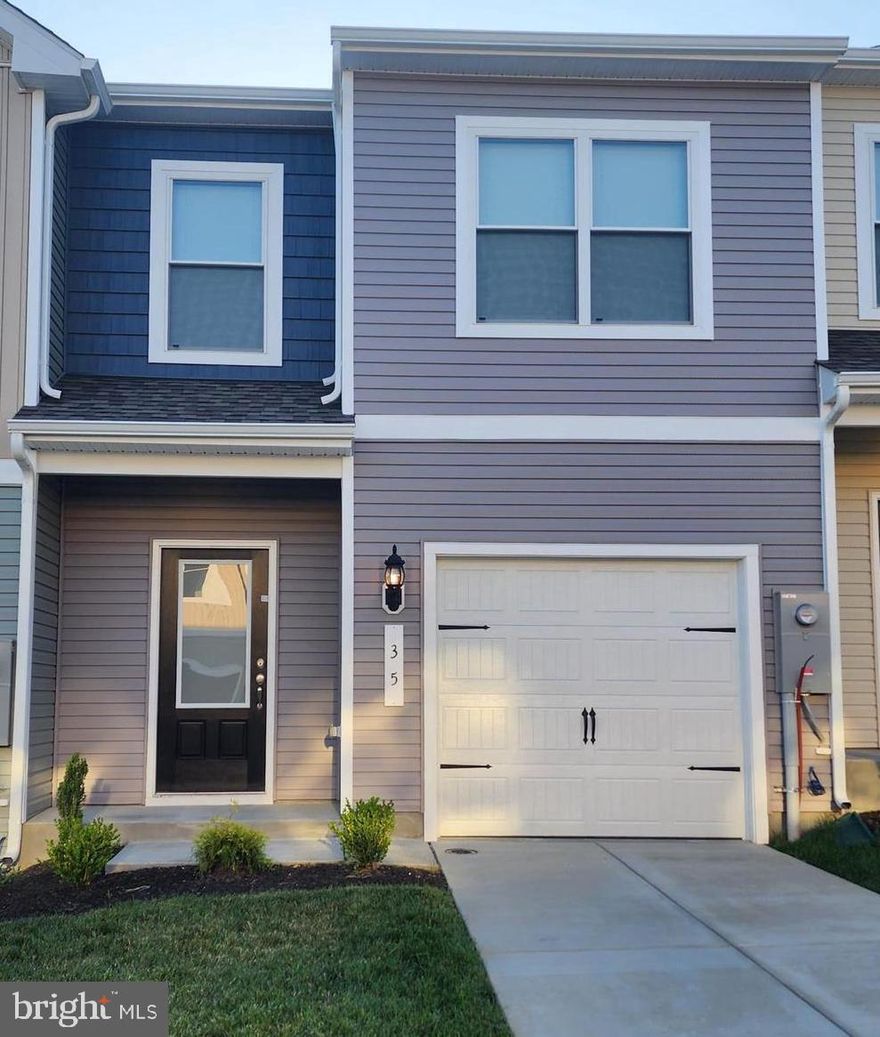 Brand new for rent 3 bedroom 2 1/2 bath Townhome. Upgraded kitchen with granite countertops, pantry. Luxury vinyl plank flooring on main level. rent is $1750 per month, security deposit $1750. Application fee is $55 per adult. 1 pet accepted on a case by case basis with an additional $50 per month pet rent. Tenants pay all utilities, must get renter's insurance and responsible for mowing grass.