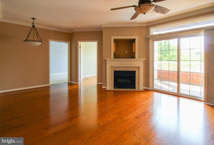 Meticulously maintained 1Bd/1.5Bth condo overlooking the tree-lined Brenman Park Drive promenade. This cozy open floor plan home is full of modern finishes. Gleaming hardwood floors throughout, high ceilings, and a spacious living/dining area with a gas fireplace. Multiple large glass windows fill the home with lots of natural light. Cook your meals in this updated kitchen equipped with premium stainless steel appliances, granite countertops, and sleek white cabinets for extra storage. Just off the living area is a large private balcony. Best place to relax and enjoy your favorite drink. This home features a master bedroom with carpet floors, a walk-in closet, and an updated ensuite bath. A Bonus den is also included, perfect for a home office setup. This desirable Cameron station community offers the following amenities: Basketball Courts, Clubhouse, Baseball Field, Community Center, Elevator, Fitness Center, community pool, and Tot Lots/Playground. Commuters paradise. Free shuttle bus to and from Van Dorn Metro Station. Minutes to Duke Street, I-395, Old Towne Alexandria, DC, and lots of options for restaurants, shopping, and entertainment. Assigned parking space. In-unit washer/dryer. Cats considered. Application Fee: $60/person. Don’t wait! This home won’t last!