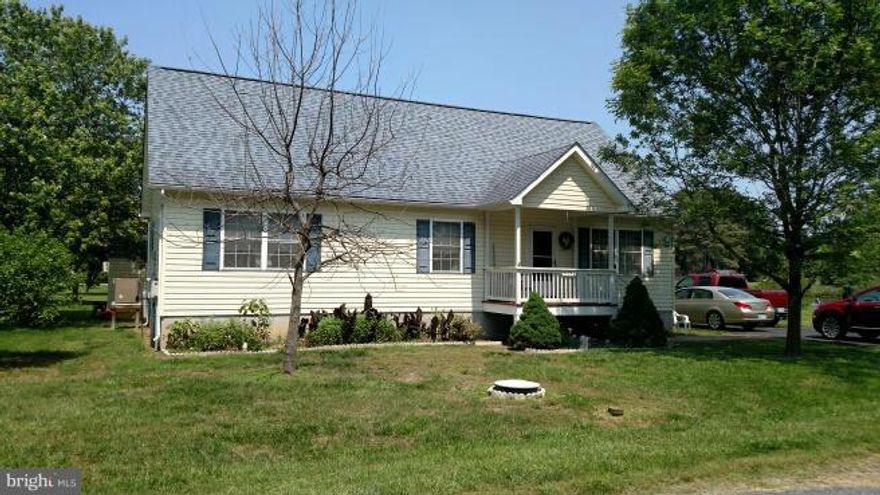 Picturesque waterfront home on a protected cove off St. George's Creek.  Built in 2004, the house has a good size open kitchen/family room area with nice water views.  Master bedroom with en suite on main level OR master suite with bath and large sitting area on second floor. 12'x16' sheds for all your water toys plus a 14'x18' work shop with heat and AC.