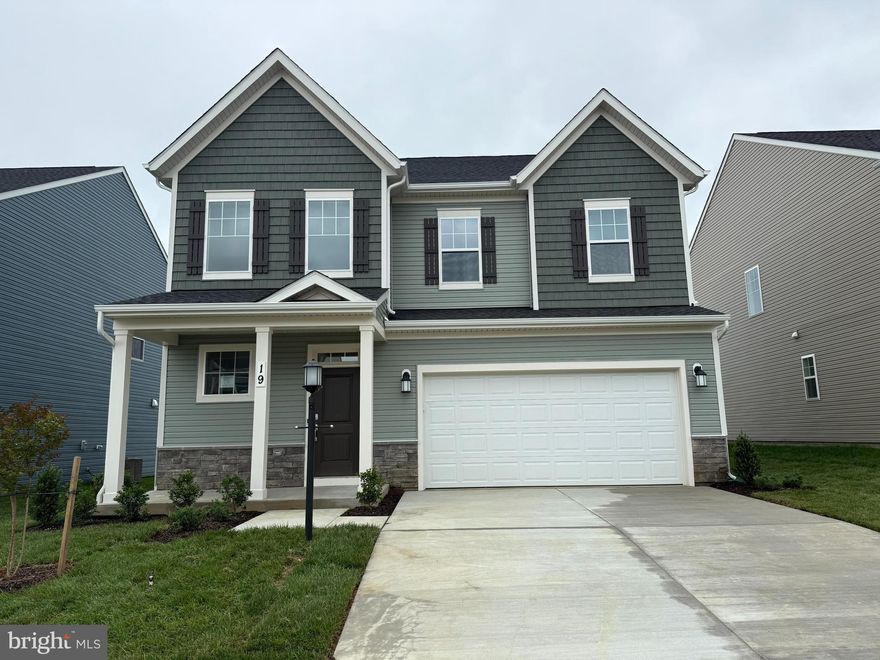 ESTIMATED DELIVERY: JULY 2025

Welcome to the Laurel Floorplan at Red Clover Meadows!! This new two-story home features a generous open floorplan shared between the kitchen, breakfast room and Great Room on the first level to promote seamless transitions between spaces. This home sits on a spacious lot and has a beautiful, upgraded kitchen with stainless steel appliances, clean Barnett Duraform cabinets in Linen, and Valle Nevado granite countertops. The owner’s suite is privately situated toward the back, complete with a full-sized bathroom and walk-in closet. A large loft that can function as another entertainment space and two restful bedrooms occupy the top floor.

Don't miss the opportunity to own this exceptional home in Ranson, WV. Experience the perfect combination of comfort, style, and functionality. Schedule you’re viewing today!

Photos are for illustrative purposes only. Prices do not include closing costs and other fees to be paid by buyer and are subject to change without notice. This is not an offer in states where prior registration is required. Void where prohibited by law. Copyright © 2022 Lennar Corporation. Lennar, the Lennar logo are U. S. registered service marks or service marks of Lennar Corporation and/or its subsidiaries. Date 02/22