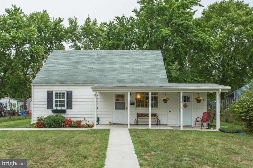 This stunning Cape Cod is ideally located in Convenient Manassas Park location. This home has been updated with newer floors, updated bathroom and gourmet Kitchen with granite and stainless appliances. Large level private lot and oversized front porch make this home ideal for your Buyer. Home has been meticulously cared for and a great value!  Must See!