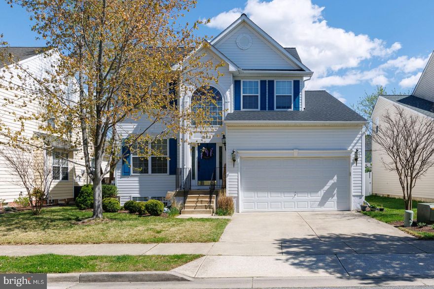 Beautifully maintained 4 bedroom, 3.5 bath home minutes to downtown Easton offering a rear two tiered deck, formal living and dining rooms, family room w/ wood floors, and open kitchen with island , newer built-in microwave, dishwasher, range, frig, and granite counters.  Mostly finished basement has a full bath w/shower-tub.  Laundry room (w/newer W/D) on 2nd floor where bedrooms and primary bath and 2nd full bath are located.  Rear yard is fenced w/double gate.   Some fencing belongs to neighbors and other, as well as the double gate is new since 2023.  Also, current owners have made many other improvements since 2023, New Roof, New Hot Water Heater, New Counter Tops, Sink, and Disposal, New Washer/Dryer, Outside French Drain,  High Speed Cabling.  New Heat Pump on Second Floor, and Bedroom Carpet in Oct 2022.  
2 car garage has custom built in storage. This community is close to the parks, YMCA, County pool, and downtown Easton.