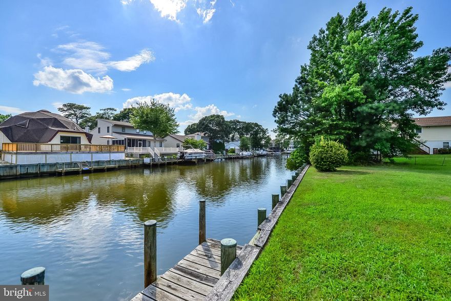 This property is the Lowest priced waterfront lot in Caine Woods and one of the very few left! This bulk headed lot features a boat tie up and easy access to the open bay. The lot faces south and features nice waterfront views. This property is zoned R-1 for single family development. Caine Woods is the largest  bayside community in Ocean City and features a mix  of year round residents and family vacation homes. The volunteer Community Association is very active and sponsors community picnics at Fiesta Park .