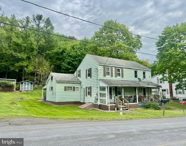 Was on leased ground now there is a deed with mineral rights. (Coal mining area) Out of town location. Close to I 81. Part of the carport is on the leased ground . It was like that from the 70's.