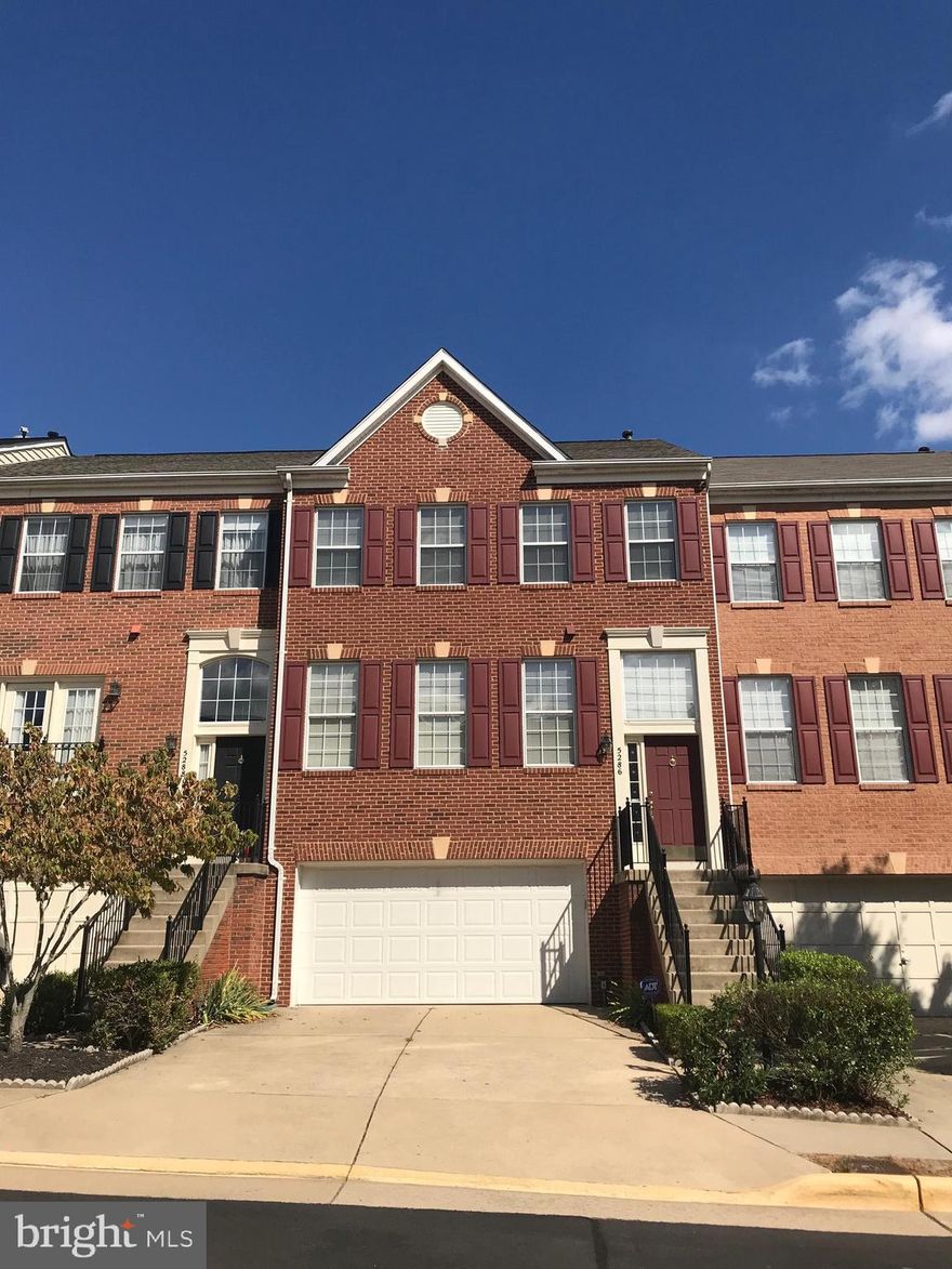 Gorgeous 3-level, 2-car garage, brick front townhome for rent in Kingstown. This is a huge 3-bed, 3 bath home with a fully finished basement; the bumps make all the difference; over 2,100 sf of living space. Pet-friendly and located minutes from 95, 495, and the Franconia Springfield Metro.  Walking distance to Kingstowne Town Center, you are close to everything and anything.  Master bedroom is large enough for anyone s furniture and the vaulted ceiling makes it feel even bigger.  Two walk-in closets and dual vanity master bath.  Huge main level with living room, dining room, family room, kitchen, sunroom, and large private deck. The lower level is finished with lots of windows and a walkout to a fenced yard.