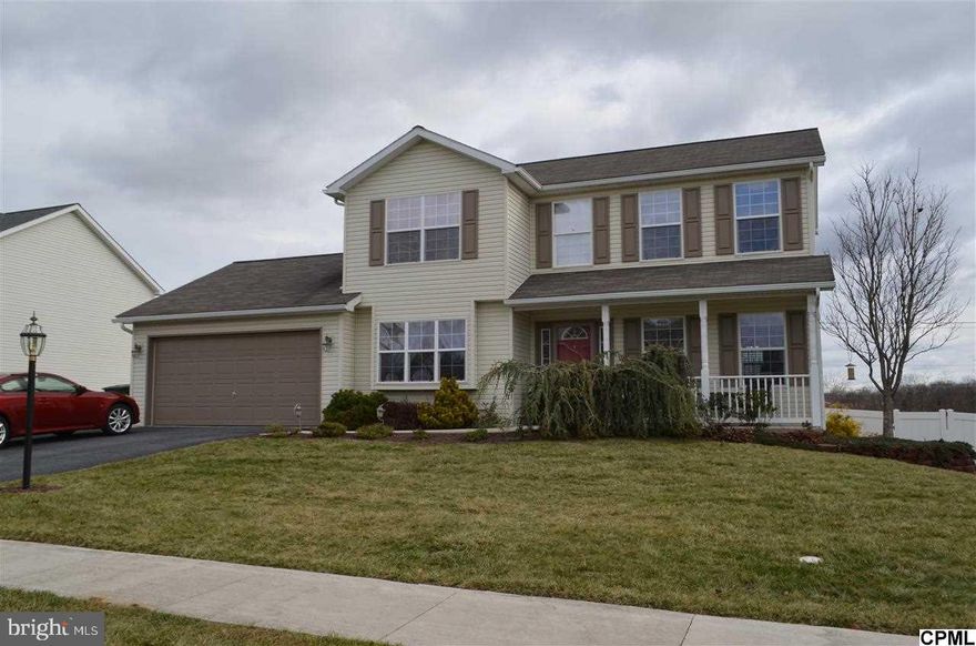 This fabulous home shows like a model! Home features kitchen w/granite counters, SS appliances, tile backsplash & breakfast rm. Addl Features, DR w/crown molding & chair rail, MBR has walk-in closet. Fully finished LL offers add'l living space, FR, wet bar w/granite tops & ofc, great for entertaining or theater rm. Enjoy the upcoming summer in the inground, salt water pool & entertaining on the spacious deck. Two car garw/worksp