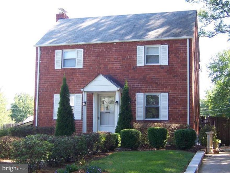 3 Blocks to East Falls Church Metro. Top Falls Church City Schools, Well cared for 3 br/2ba brick colonial w/a big deck, great parking and lovedly fenced in yard. 4 yr old  HVAC and new windows installed and upstairs bath  redone.  Newer stove & microwave. Plenty of storage in the basement. Pls use LB application available on View Documents. owner will take care of yard check w agent for details.