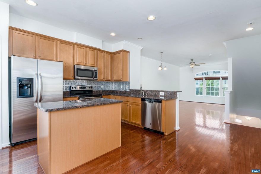 Welcome to this beautiful 3-story townhouse located on a quiet cul-de-sac in the desirable Riverwood neighborhood. With 3 bedrooms, 3 bathrooms, ample natural light, and a charming small back patio, with lots of green space, the home offers a perfect blend of comfort and relaxation. The finished entry-level features a versatile third bedroom with an en-suite full bath, which can also serve as a private study or a guest retreat, a walk-out rec room was previously used as an additional bedroom. On the third floor you will find the master bedroom with an en-suite bathroom, the second bedroom, third full bathroom, as well as the washer and dryer. The Townhouse offers convenience and access to NGIC, 29N, UVA, and Hollymead Town Center. 2 dedicated parking spaces, and multiple visitor parking.