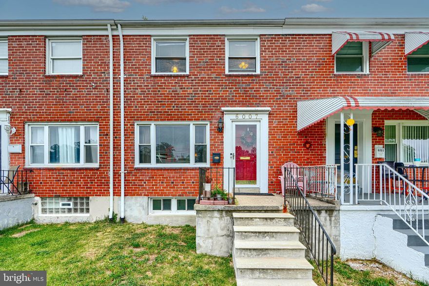 Rare opportunity!! Nestled in the highly sought-after beautify and quiet Chinquapin  community.  This home is conveniently located near shopping, hospitals, I-695, I-95, I-895, and US-40 for easy commutes!

 SPECIAL CRA LOAN PROGRAM AVAILABLE W 30 YEAR FIXED RATE AT 5.5% ASK LISTING AGENT FOR DETAILS!