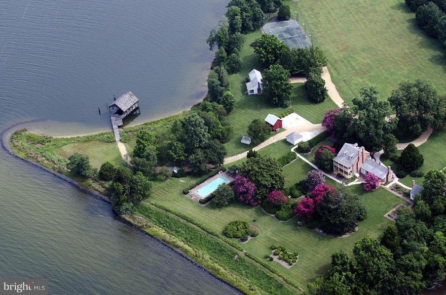 Historic, restored Federal style home, circa 1654, sited on 110 acres. Wonderful views situated on 3000' of water front on St. Inigoes Creek & St. Mary's River.  Stately main residence w/gracious formal rooms, fully renovated w/updated kitchen & baths. Property incl 2 Guest Houses, fully renov w/full kitchen & baths, deep water pier, inground pool,sauna,  barn & horse stable. Ask agts re: tax ids   Agreement of Sale Reached on 2/1/21