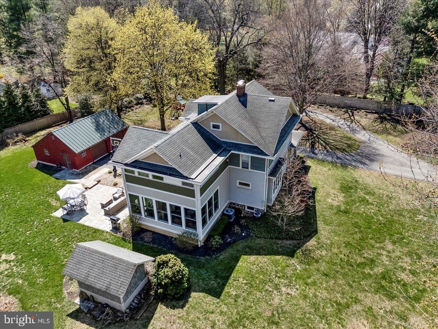 Take a stroll into the Borough and all it has to offer with this delightful tour from our gracious residence.
Click the Professional VIDEO TOUR LINK with Narration the top of the page on the left side. This tour encompasses the heart of the home and the proximity to beautiful downtown WC. It is NOT your typical tour! 

           Privately nestled at the end of a discreet lane just across the street from the vibrant heart of West Chester Borough, this distinguished and historic five-bedroom, three full bathrooms/ powder room estate offers the blend of seclusion and an enviable location. Set on a full acre of beautifully sited land, this residence is a rare offering - providing serenity and privacy of an estate setting with the walkability and charm of in-town living.

           Enjoy all the benefits of borough life, with the property taxes nearly half the cost. 
Impeccably restored and thoughtfully modernized, the home showcases original hardwood flooring, a fully renovated Chef’s Kitchen with premium appliances, expansive custom cabinetry, a dedicated walk-in pantry, and newer HVAC systems. Designed with an elevated lifestyle in mind, the residence includes generously proportioned closets throughout, a luxurious walk-in primary closet, convenient en-suite laundry, and a top-level private third floor suite complete with a full bath- perfect for guests or Au Paire accommodations. 

         Enhancing the property’s versatility is a newly constructed architecturally complimentary Vermont Post and Beam barn- fully equipped with water and electric services - offering limitless potential as an In-Law suite, private gym, executive home office, or future pool house.

         Move-in ready and available for a quick close, this exceptional residence invites you to experience timeless elegance, modern comfort, and unparalleled access to one of Chester County’s most sought-after towns! 
         Located 500 feet from the Borough and a 15 minute walk to the Center of Historic West Chester.