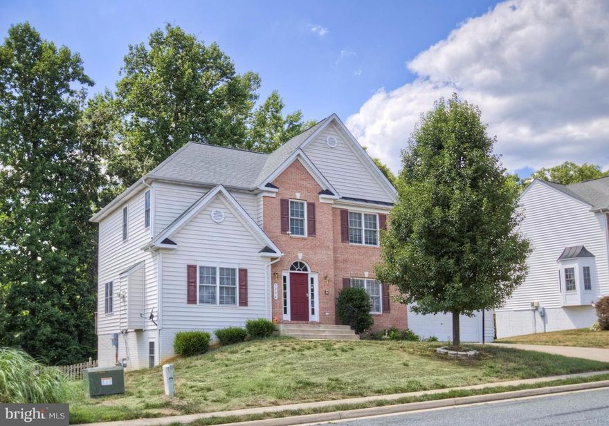 Gorgeous colonial in sought after Lee's Crossing.  5 bedroom/ 3.5 bath.  Updated throughout. Beautiful granite counter tops, stainless steel appliances. Over-sized master bedroom w/mounted flat screen TV. Spacious living area with gas fire place.  Finished basement with room and full bath- Walk out to fenced yard with deck. Professionally cleaned and ready for move in! Dogs- case by case.  No cats