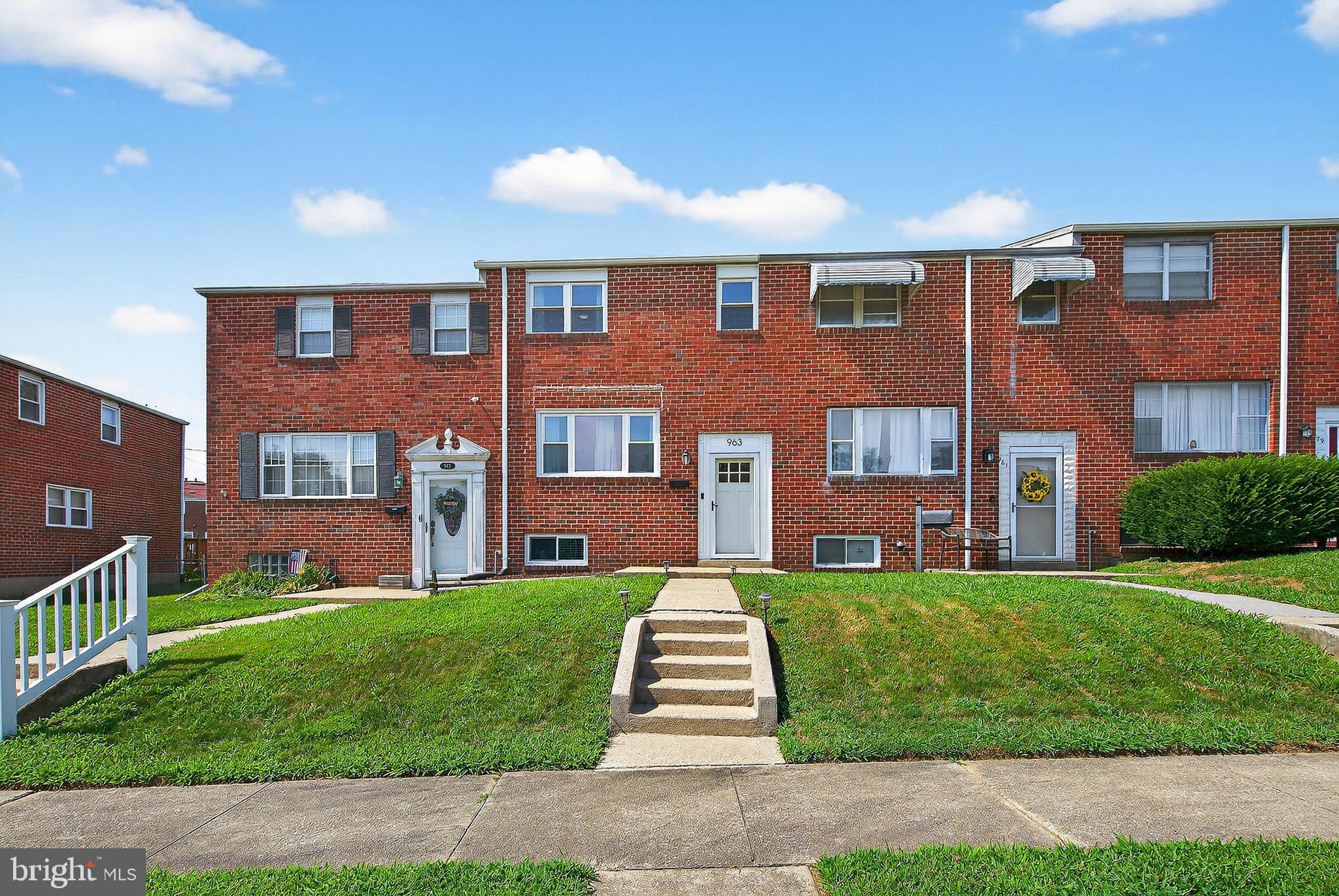 Welcome to this beautifully renovated 3-bedroom, 1 full and 2 half bath townhome located in the heart of Halethorpe! This stylish home features luxury vinyl plank flooring throughout and a stunning kitchen renovation complete with granite countertops, luxury vinyl tile flooring, updated backsplash, modern hardware, a breakfast bar, newer dishwasher (2021) and a convenient pass-through to the formal dining room. A spacious, sunny living room completes the first level. Just off the kitchen, enjoy the covered deck with ceiling fan—perfect for relaxing or entertaining. The updated full and half baths on the upper level showcase luxury vinyl tile flooring, new vanities and new lighting, while the spacious finished basement adds versatile living space. The primary bedroom boasts elegant coffered ceilings and an updated en-suite half bath. 2 additional bedrooms complete the upper level. Other highlights include a 2-car parking pad for off-street parking, all new windows (2020), updated lighting throughout, a floored attic with new insulation, newer washer and dryer (2021), newer gas hot water heater (2020), a new 200 amp electric panel, new gas lines, and a trizone Nest system for smart climate control. Ideally located close to UMBC, Patapsco State Park, restaurants, major highways, downtown Baltimore, and more—this home offers both comfort and convenience!