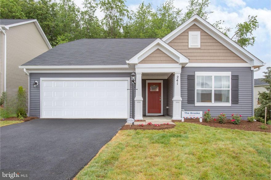 New Homes on Gorgeous 2-5 Acre Homesites. 
TO BE BUILT New Construction by Atlantic Builders .
SELLING FROM OFFSITE SALES OFFICE - SEE DIRECTIONS FOR DETAILS

Nestled near the town of Mineral, Carlie's Run is perfectly located, offering easy access to Fredericksburg, Richmond, and Charlottesville, all within equal distance. It’s also close to the town of Louisa, which provides even more local amenities such as shopping and dining options. For outdoor enthusiasts, this community is just minutes away from the stunning Lake Anna

The Brooke features an open living space with the kitchen overlooking the great room and dining room. With the owner's suite on the main level, as well as two additional bedrooms and a full bath, this home provides convenient living space for the whole family. The mudroom off of the garage includes the laundry room. The optional basement can be finished with a Rec Room, Den, and Full Bath.