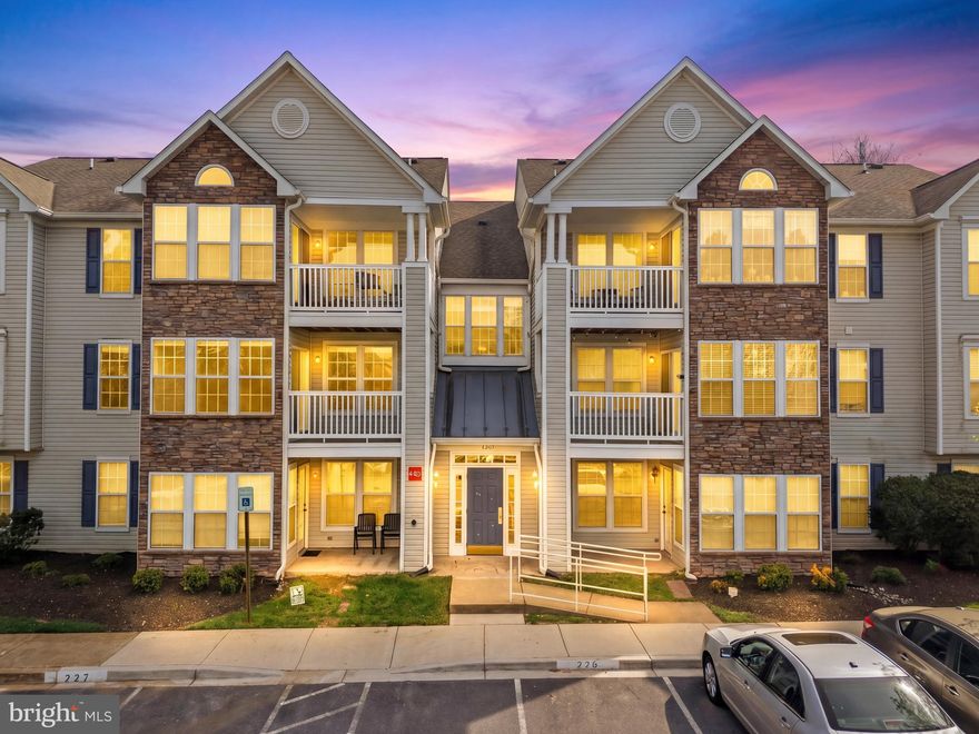 Bright, Bold & Beautiful — No City Taxes!

Welcome to 6413 Weatherby Ct #E, a stunning, move-in-ready 2-bedroom, 2-bath penthouse condo in the highly sought-after Ballenger Creek community. This home perfectly blends elegance, comfort, and convenience in a prime location. Step inside to  an open, airy layout filled with natural light, complemented by gleaming luxury vinyl plank flooring that flows throughout the main living areas. The spacious living room connects seamlessly to the dining area, creating an ideal space for both everyday living and entertaining.

The designer kitchen is a true standout, featuring sleek quartz countertops, a stylish backsplash, enhanced cabinetry, and a center island that offers additional storage and functionality. Just beyond, the bright morning room showcases near floor-to-ceiling windows and opens to a semi-private deck with serene park views, making it the perfect spot for morning coffee or unwinding at sunset.

This home offers two spacious primary suites, each designed for comfort and privacy. The main suite features a walk-in closet and an updated en-suite bath, creating a peaceful retreat, while the second bedroom and full bath provide flexibility for guests, a home office, or both. Additional highlights include an updated HVAC system and hot water heater, an in-unit washer and dryer, ample storage throughout, and a desirable location within an established community with plenty of parking.

Enjoy a low-maintenance lifestyle surrounded by lush green spaces, playgrounds, and walking paths, all while being conveniently located near shopping, dining, and major commuter routes. Immaculate, stylish, and priced to move, this is a rare opportunity to own a beautiful home in one of Ballenger Creek’s most desirable communities.