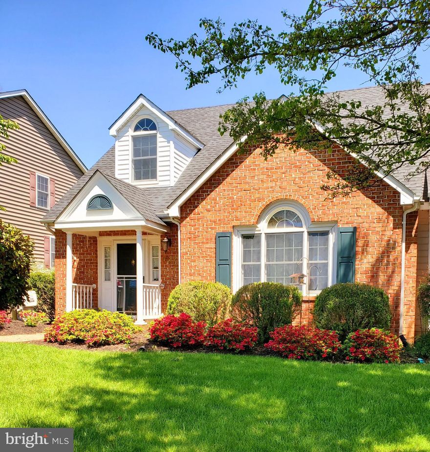Welcome to 1982 Cidermill Ln. located in the desirable Orchard Hill subdivision located in Winchester VA. 
 Upon entering through the foyer, you are greeted with a bright, welcoming feel.  This home flows seamlessly from living room, dining, to the kitchen.  Kitchen offers GE stainless steel appliances.  Main level also has the primary bedroom with walk in closet and primary bathroom, as well as the washer and dryer hook up.  Upstairs you will find 2 large bedrooms and one with another walk-in closet.  Flooring on main level is a gorgeous hardwood, living room and primary have carpet, bathrooms have tile.  

Curb appeal is not lacking here with a well manicured lawn, meticulously landscaped from front to back, and a backyard paradise enclosed with a privacy fence.  Also included is a tankless commercial size natural gas water heater, fireplace, and vaulted ceilings.  Schedule your showing today!