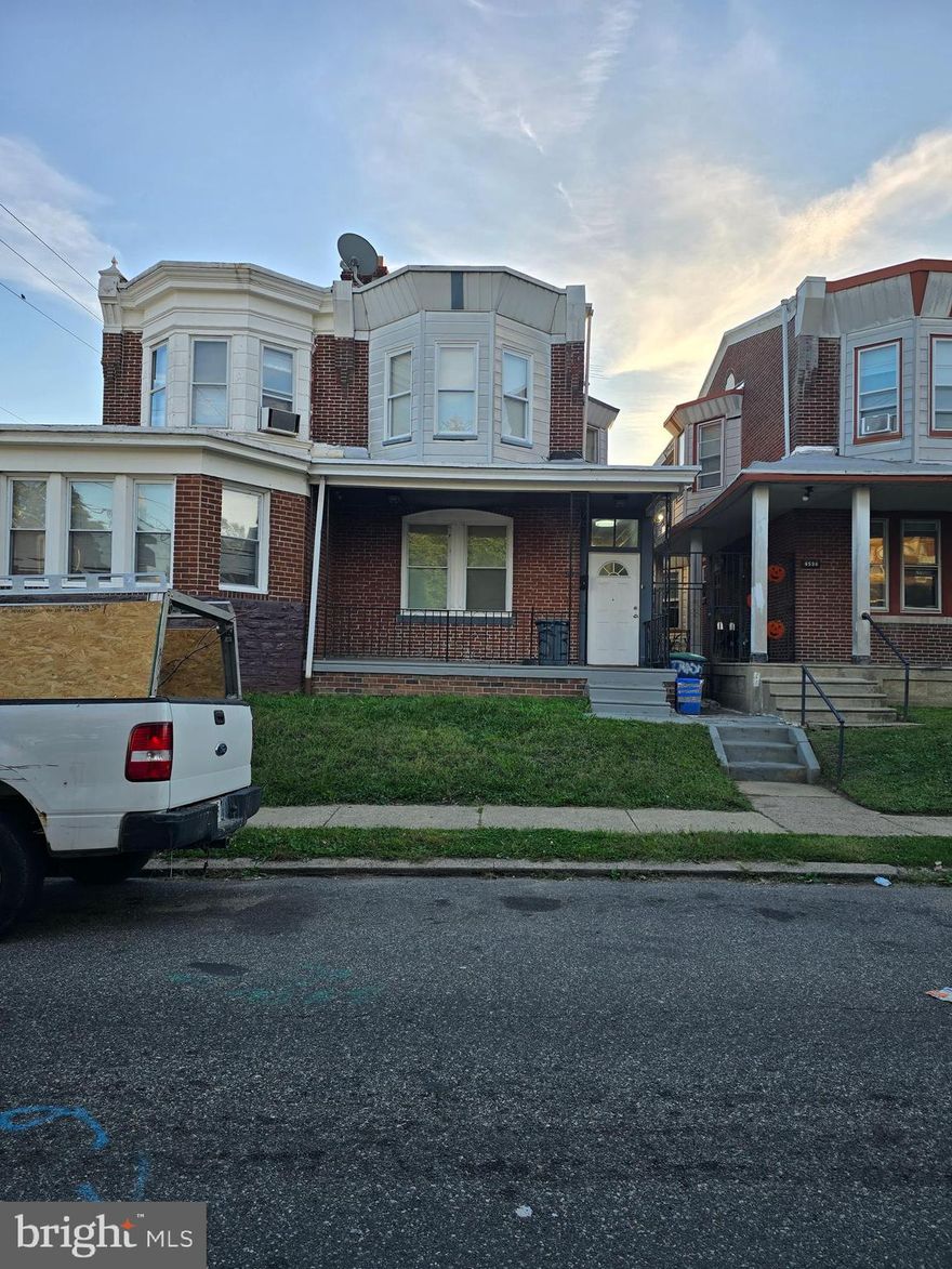 Immaculately Rehabbed Twin Home on a Quiet Street in Wissinoming.
Welcome to this beautifully renovated twin home, perfectly situated on a low-traffic street. From the moment you arrive, the charming curb appeal with its manicured front lawn and welcoming open porch invites you inside.

Step through the foyer entrance and be greeted by a grand staircase. The spacious living room features a beautiful hardwood mantle, setting a tone of classic elegance. The entire home is adorned with gleaming hardwood floors, leading you to a stunning kitchen complete with modern granite countertops.

Upstairs, you'll find generously sized bedrooms and a stylishly updated full bathroom with tile finishes. The finished lower level is a true bonus, offering a full bathroom and a convenient laundry room.
Host summer barbecues or relax in complete privacy within your fully fenced backyard. 
Experience perfect temperatures with a brand new central air and heating system for ultimate efficiency and peace of mind.
Enjoy a seamless connection to I-95 and Route 1, making trips to Center City Philadelphia and beyond incredibly easy.

This move-in-ready home masterfully combines timeless character with today's most desired amenities. Your opportunity won't last long—contact us to see it for yourself!