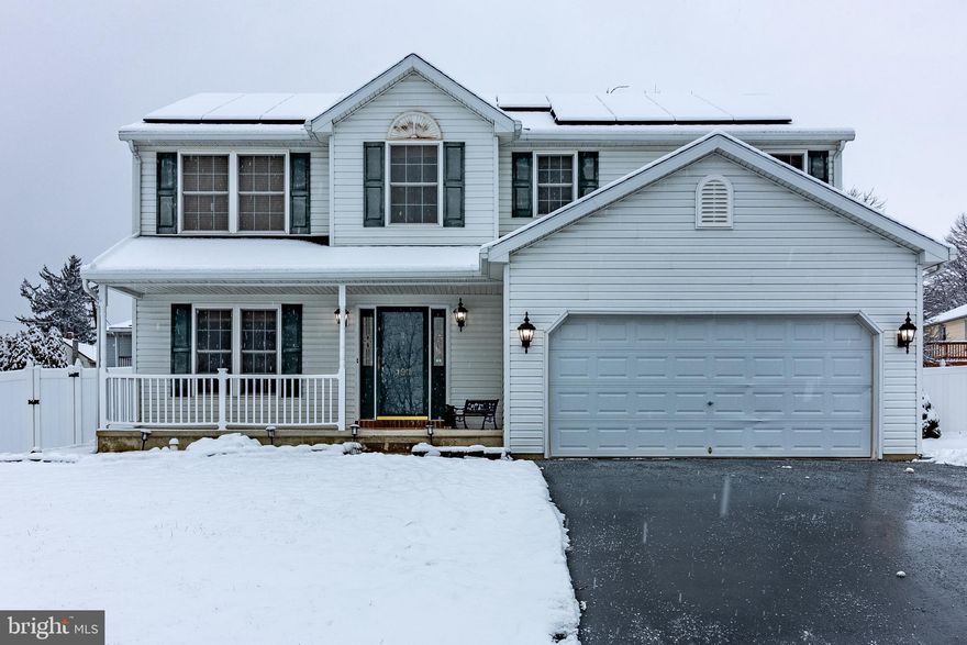 Don’t miss this well-maintained 4-bedroom, 2½-bath home located in the desirable Twin Creeks Development within the Northern Lebanon School District. Offering an impressive amount of space for the price, this home features an open-concept layout complemented by a bright sunroom, making it ideal for both everyday living and entertaining.
The kitchen is designed to please with newer stainless steel appliances, abundant counter space, and easy flow into the main living areas. The primary bath features a recently installed, stylish walk-in shower. A two-car garage and full basement provide excellent storage and flexibility for future use.
Step outside to enjoy a private, fully fenced backyard with a 6-foot privacy fence and a patio just off the sunroom, perfect for relaxing or hosting gatherings. As an added bonus, leased solar panels offer significant savings on electric bills.
A wonderful opportunity to own a spacious, inviting home in a sought-after neighborhood.  Schedule your showing today!