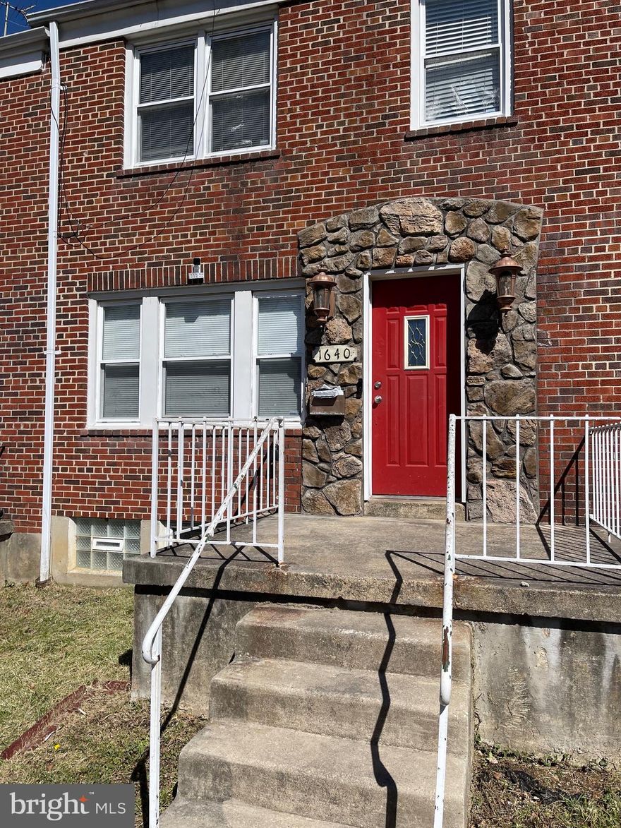 LOCATED IN THE MORGAN STATE UNIVERSITY AREA, NICE AND SPACIOUS is this 3 bedroom rowhome, featuring 1.5 bathrooms, basement den/office, wood floors, and fenced back yard.  10 MINUTE WALK TO MORGAN.   Needs minor repairs and cosmetic work;  best and final offers only!  OPEN HOUSE SATURDAY, 12-2 PM (RSVP).