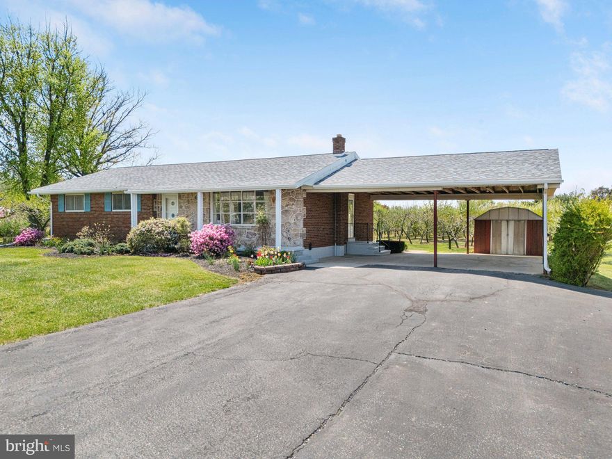 Nestled on just over 2 acres in Reading, Pennsylvania, this charming property offers a unique blend of rural tranquility and convenient access to city amenities. The expansive grounds boast a mature orchard featuring roughly 300 +/- fruit trees, promising bountiful harvests and a picturesque setting throughout the seasons, providing the perfect opportunity for a side business for any buyer!

The residence provides comfortable living with 3 well-proportioned bedrooms and 1 full bathroom. While ready for your personal touch, the home offers a solid foundation for creating your dream retreat. Imagine waking to the sounds of nature, enjoying fresh fruit from your own trees, and having ample space for gardening and recreation.

This property presents an exceptional opportunity for those seeking a self-sufficient lifestyle, a hobby farm, or simply a spacious and private haven within the vibrant Reading community.  Schedule your private showing today!

The 30x50ft pole barn includes water, electric, and a built in cold storage room that stays at 32 degrees!

There are 5 to 10 trees of peaches ripening every week from the 1st week of July until the first week of September,  and the apples will ripen from Aug 10th until the end of October.