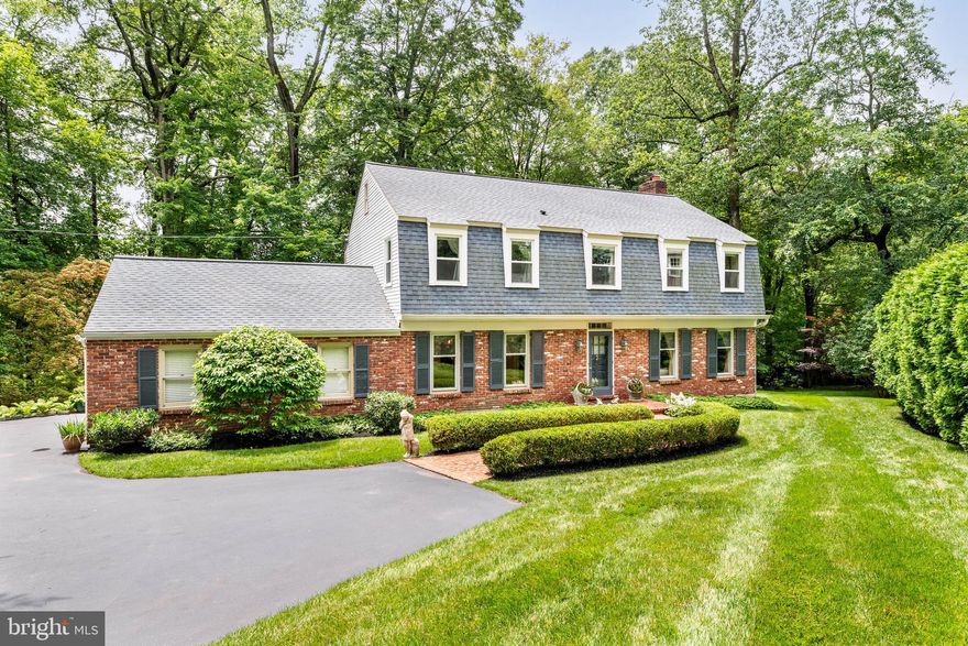 WALK to WAYNE! Welcome to 544 N. Wayne Ave in North Wayne, a 4-5 bedroom, 3 full, 1 partial bathroom center-hall colonial in an unbeatable location, only a brief stroll away from everything the bustling town of Wayne has to offer. As you approach the home you’ll appreciate the unique blend of elegance and practicality, with its traditional brick façade, the landscaped pathway to the front door, and the two-car attached garage with inside access. Enjoy rest and relaxation from the expansive rear deck– the perfect place to savor a cup of coffee while admiring the wooded backyard. Located in award-winning Radnor School District, this home is an unbeatable value with plenty of opportunity for your customization! 

The home’s quaint charm greets you immediately as you step through the front door. A center-hall colonial, the staircase is flanked on either side by the living room and formal dining room: an ideal layout for those looking to entertain guests. Head through the french doors in the living room into the family room, framed by an eye-catching brick fireplace and ready for cozy and comfortable time spent with family and friends. The eat-in kitchen features stainless steel appliances and a sliding door to the rear deck- illuminating the breakfast nook with gorgeous green views! 

Head upstairs where you’ll find four spacious bedrooms including the primary suite complete with an en suite bathroom. A second bathroom in the hallway services three additional bedrooms, one of which contains the laundry closet– a truly convenient feature! With so much space upstairs, there is more than enough room to accommodate a large family, long-term guests, or a home office. The spacious, fully finished lower level adds flexible living space as well as a bonus bedroom with a closet and an attached full bathroom, perfect for use as a playroom, home gym, or hobby space. Finally, head outside where you can enjoy your private backyard oasis on the expansive rear deck, with plenty of room to entertain, dine, or relax. The backdrop is open, green, and tree-lined with room for recreation.

The true gem of this home is its location, on a prestigious street in North Wayne, just a pleasant stroll away from the boutique shopping, popular restaurants and bars, and convenient commuter options of Wayne. Don’t forget: being in Radnor Township affords you access to award winning schools and beautifully-maintained parks, not to mention the fun and friendly community. Experience the best of the Main Line at 544 North Wayne Avenue!