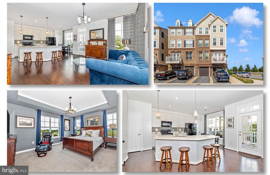 ***WELCOME TO THIS FABULOUS 4 LEVEL END UNIT HOME WITH SCENIC VIEWS OF SUGARLOAF MOUNTAIN***YOU WILL FALL IN LOVE WITH THIS GORGEOUS FORMER MODEL WITH ALMOST 2400 SQUARE FEET, A FULL DECK AND ONE CAR GARAGE***SO LOVELY & IMMACULATE, THIS END UNIT BOASTS UPGRADES THROUGH OUT***OPEN FLOOR PLAN & SUNLIT WITH 4 BEAUTIFULLY FINISHED LEVELS INCLUDING A PRIVATE OWNERS SUITE WITH A LUXURY BATH, LARGE SOAKER TUB, WALK IN SHOWER WITH LISTELLO TILE & DOUBLE VANITIES WITH GRANITE TOPS***WIDE PLANK RICH LVP FLOORING, BOARD & BATTEN, CUSTOM PAINT, CEILING FANS***LARGE & OPEN GOURMET KITCHEN WITH AN ISLAND WITH SEATING, BREAKFAST ROOM, MARBLE TOPS AND NATURAL GAS COOKING***FULLY FINISHED BASEMENT WITH FULL WALK OUT, BUILT IN WET BAR, POWDER ROOM  & NATURAL GAS FIREPLACE***AMAZING LOCATION CLOSE TO ALL COMMUTER ROUTES, DOWNTOWN FREDERICK, HARPERS FERRY, SHOPPING & RESTAURANTS***ONLY ONE BLOCK FROM THE COMMUNITY POOL & AMENTIES***EASY TO SHOW***MOVE IN IN TIME TO ENJOY THE SWEET SUMMERTIME***SCHEDULE YOUR TOUR TODAY***