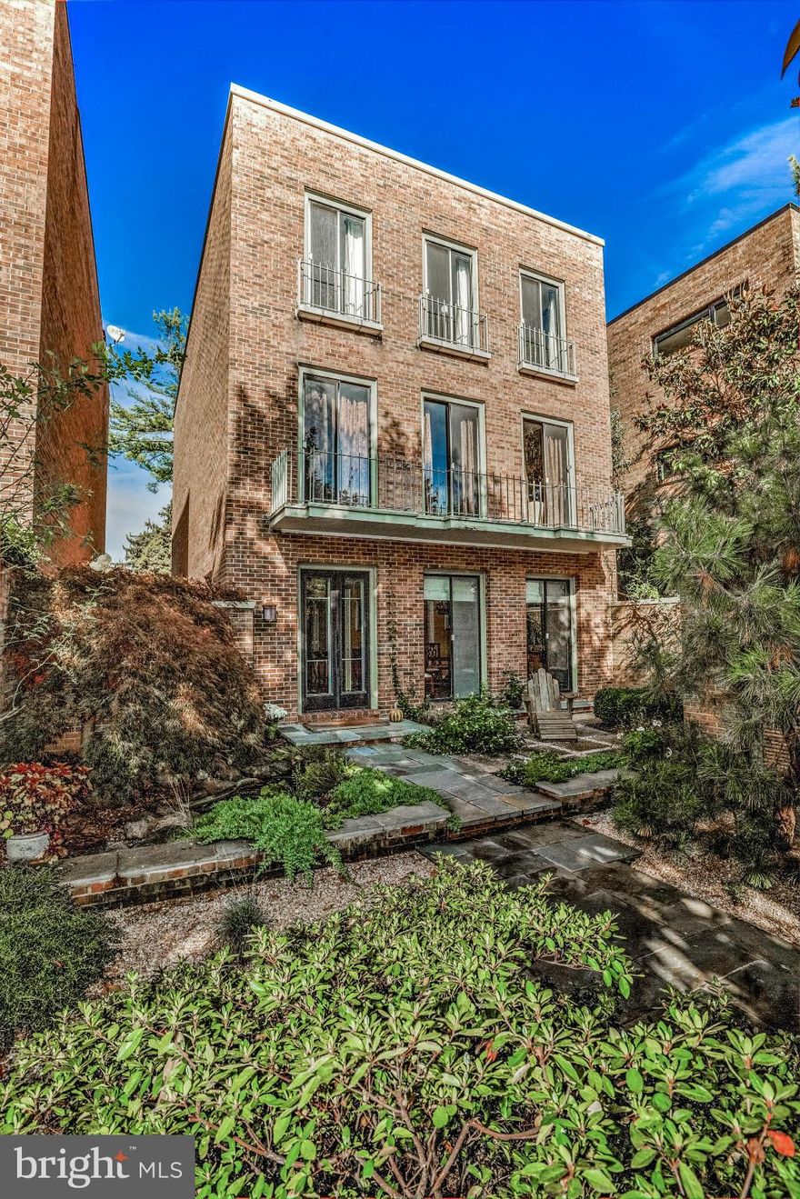 NEW LISTING with an ELEVATOR on 4 levels! Stunning 4600 sq. ft.  home with amazing light and Cathedral views from floor to ceiling windows and balconies! Perfect Cleveland Park location. WALK to metro, Conn Ave, and Wisc Ave Renovated to perfection. 5 BR, 5.5BA. Open floor plan. Professionally landscaped exterior includes gardens and ponds.   Open 4/10,( 2 TO 4 PM)