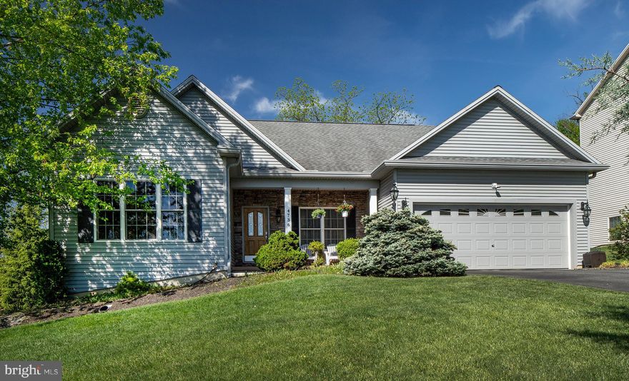 Welcome to Deer Path Woods in Susquehanna Township. This beautifully built ranch style home offers one floor living at its best; with additional space in the unfinished walkout lower level.  This home features hardwood floors, granite countertops, beautiful moldings, gas fireplace, and a tranquil screened in porch off the kitchen.  Three bedrooms and two full baths with laundry room and lots of closet space for your storage needs.  There is also a two car attached garage with built-in storage and also electric for an electric car. Enjoy views off the front porch and the back of our beautiful wildlife that walks through our neighborhood. We are also offering a 1 year HSA home warranty.