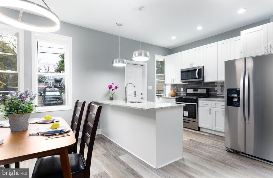 Welcome to 510 N Loudon, beautifully renovated porch-front home with so many tasteful updates and improvements. The home features an open and inviting floor-plan with trendy coastal gray floors, high ceilings, and a gorgeous kitchen with shaker style cabinets, exotic granite countertops, glass backsplash and stainless steel appliances. The first floor also includes a convenient powder room. Second floor offers four large bedrooms with a nicely appointed bathroom. Backyard is perfect for family cookouts and entertainment. It is a great starter home on a great block!