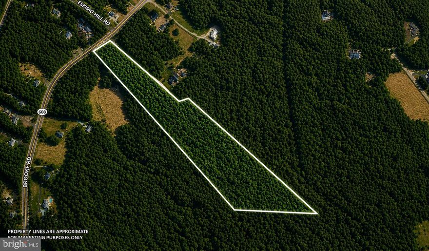 Discover the potential of this expansive 18.71-acre parcel located on Brooke Rd in Stafford, VA. Zoned A-1, this property offers a wide range of permitted uses including agricultural, residential, and recreational opportunities,ideal for a private estate, family compound, or long-term investment.

With potential for subdivision (approximately one homesite per 6 acres, buyer to verify), this property presents an excellent opportunity for builders, investors, or those looking to create multiple homesites while maintaining privacy and natural surroundings. The land features a unique, elongated layout that provides depth, seclusion, and flexibility in design.

Conveniently located with access to major commuter routes, shopping, and schools, while still offering a peaceful, wooded setting, this parcel truly offers the best of both worlds.

Opportunities like this are becoming increasingly rare in Stafford County,don’t miss your chance to secure a large acreage property with strong future potential.