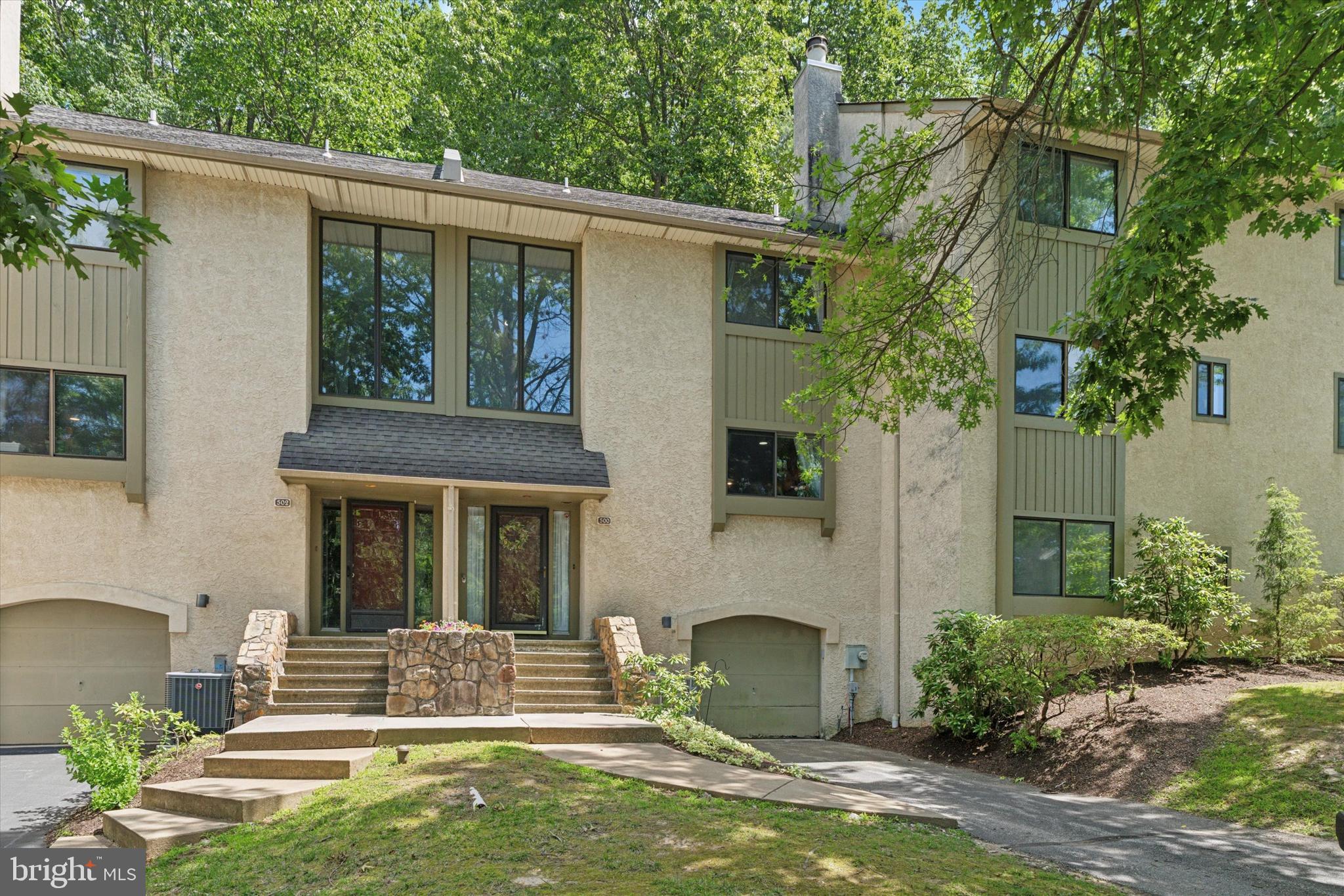Welcome to 500 Lynetree Drive, Unit 1-C – a charming townhome nestled in the desirable Lynetree community of West Chester. This 2-bedroom, 2.5-bathroom home offers a unique blend of character and modern updates. Step inside to find a spacious living area with exposed wooden beams and a cozy wood-burning fireplace, perfect for cooler evenings. The updated primary bathroom offers a stylish retreat with modern finishes. The finished basement provides additional living space ideal for a family room, home office, or gym. Enjoy the privacy of your backyard—perfect for relaxing or entertaining. A one-car garage adds convenience, and the HOA takes care of exterior maintenance, lawn care, and snow removal for low-maintenance living. All of this in a prime location with easy access to shopping, dining, and major routes. Don’t miss this opportunity for comfort and convenience in West Chester!
Since being on the market this charming home has been freshly painted and all new stainless steel apliances for the kitchen are being installed with three year warranties.